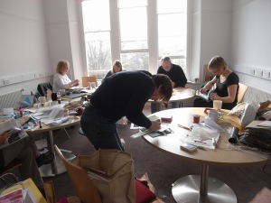 Vala bookmaking workshop, March 2011